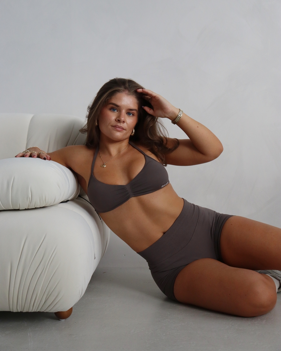 Personal branding portrait, reclining