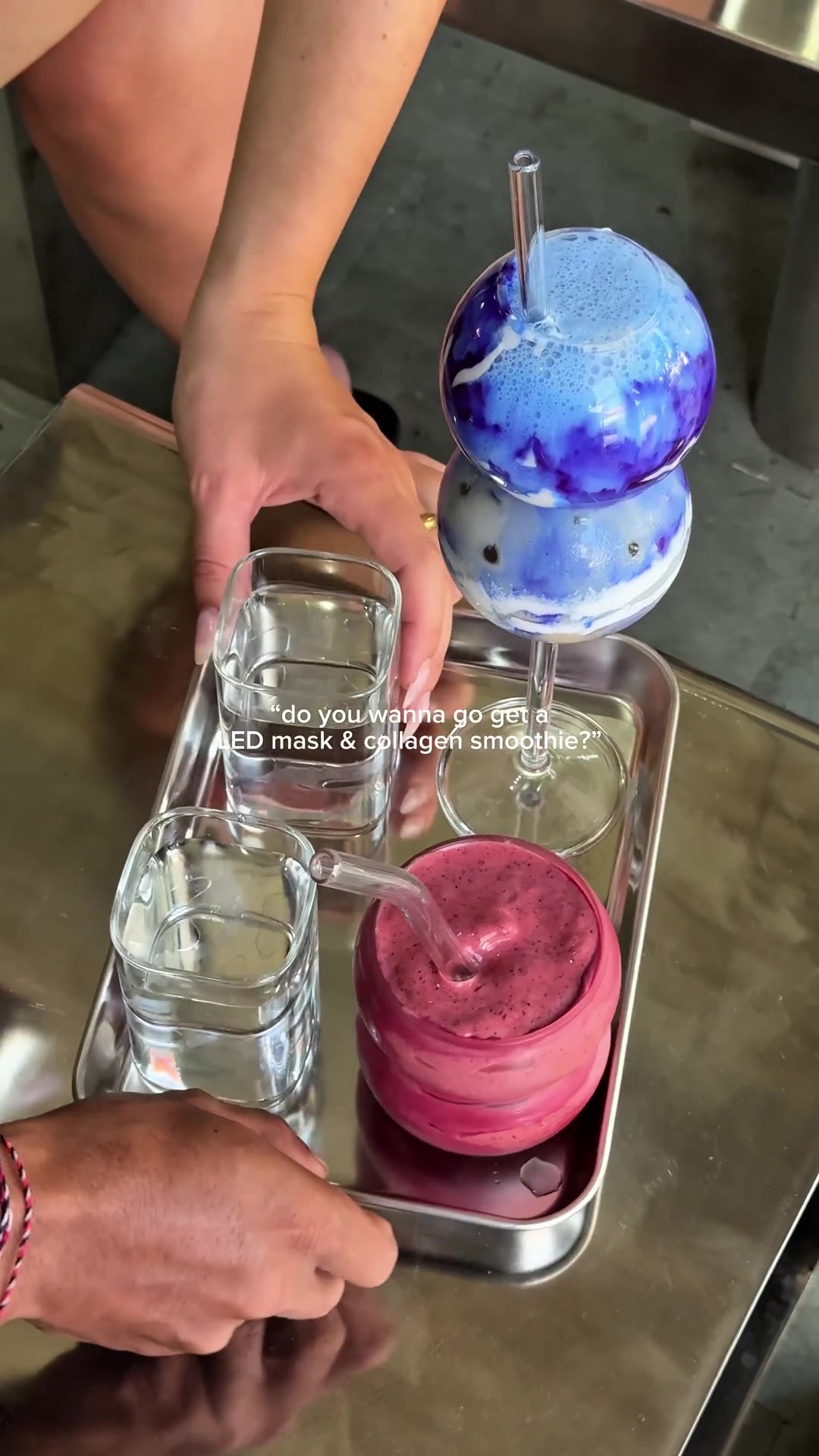 UGC video - wellness drinks feature