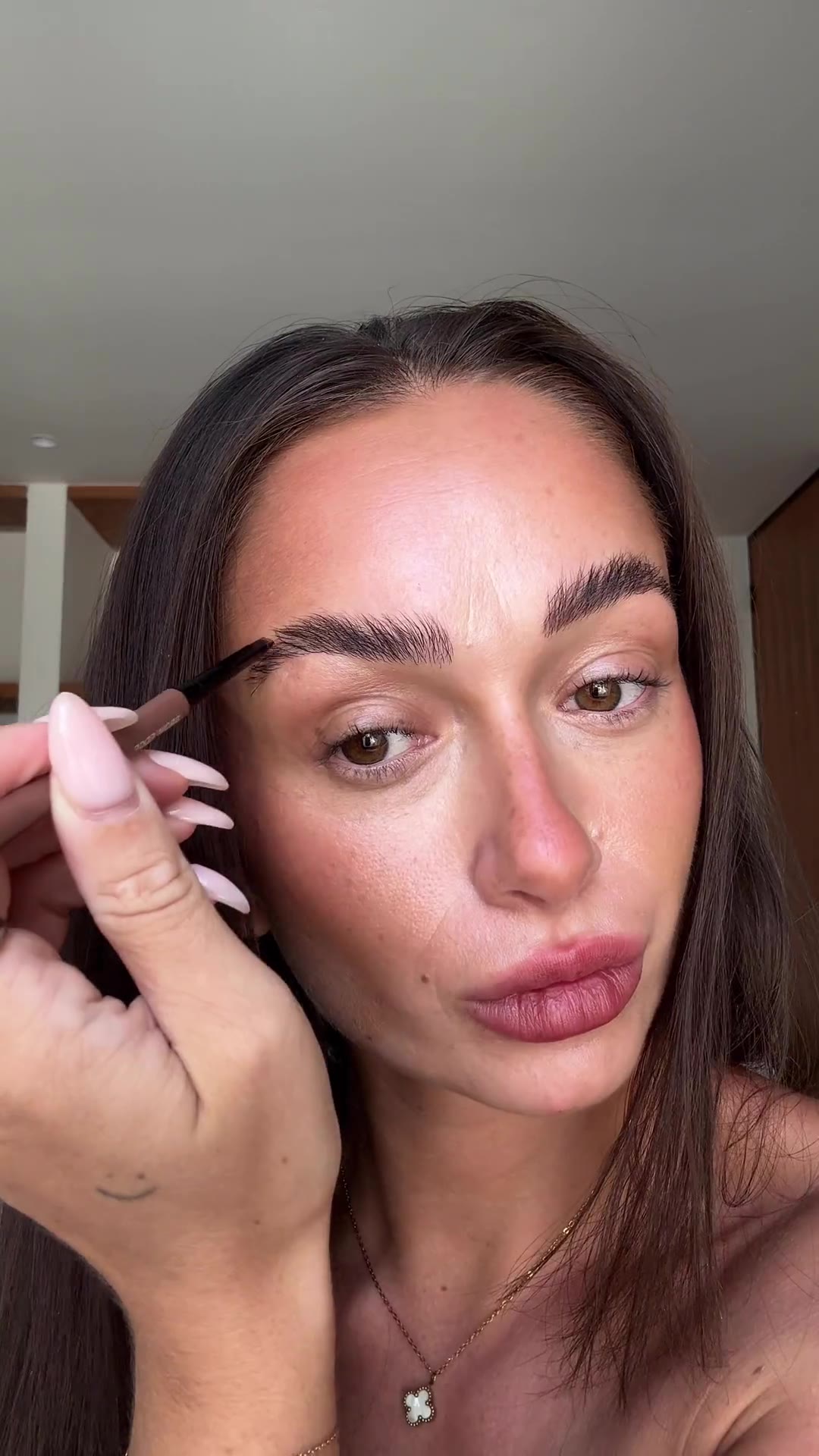 UGC video - brow product application