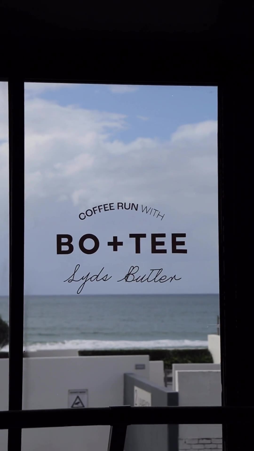 Content creation video for BO+TEE - coastal coffee run